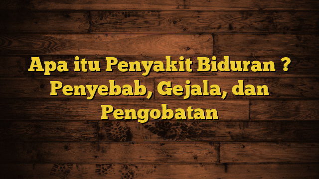 Apa itu Penyakit Biduran ? Penyebab, Gejala, dan Pengobatan