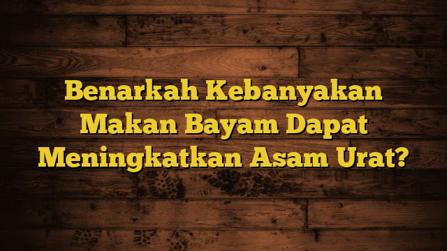 Benarkah Kebanyakan Makan Bayam Dapat Meningkatkan Asam Urat?